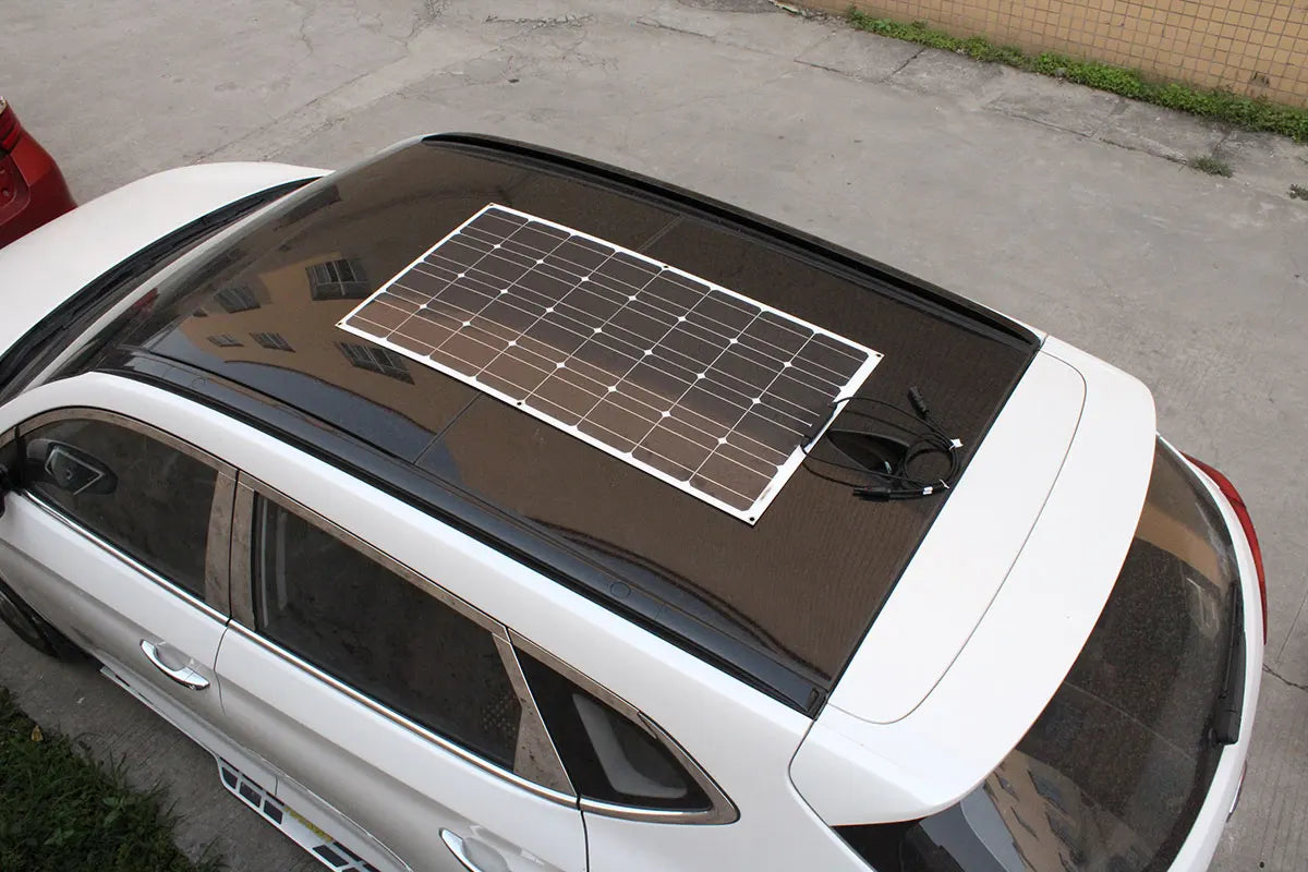 100W Monocrystalline Flexible Solar Panel Charger