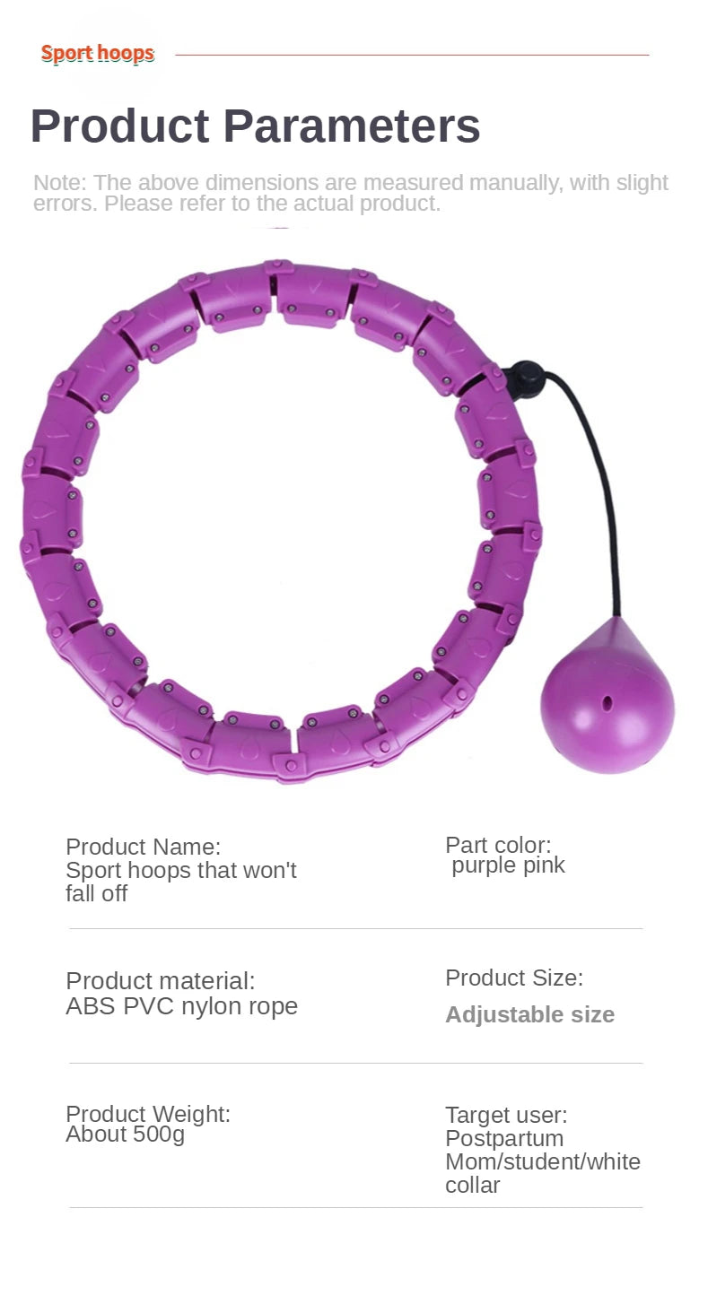 Smart Adjustable Sport Hoops - Abdominal Thin Waist Exercise