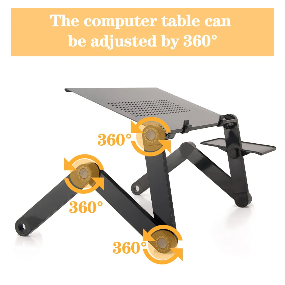 Portable Aluminum Laptop Desk - Ergonomic Lapdesk