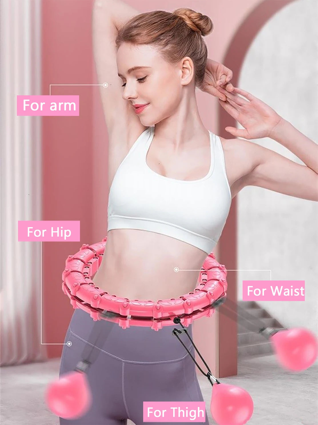 Smart Adjustable Sport Hoops - Abdominal Thin Waist Exercise