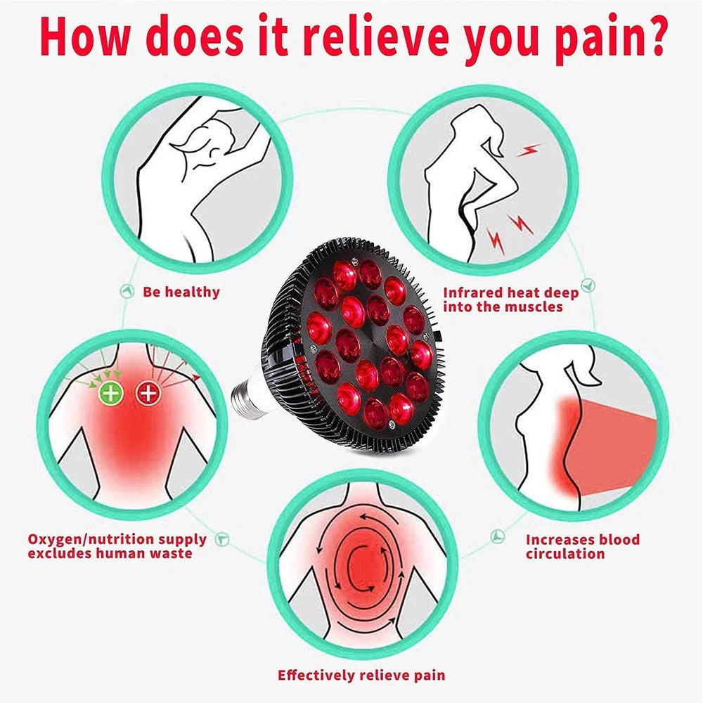 Red Light Therapy Lamp - Face & Body