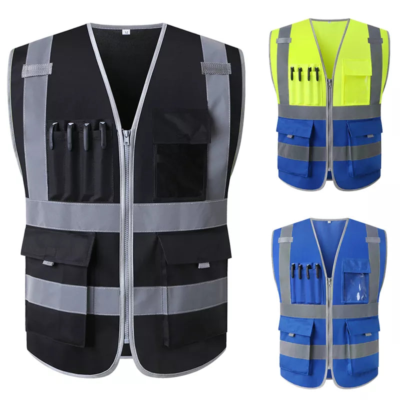 Reflective Construction Work Vest