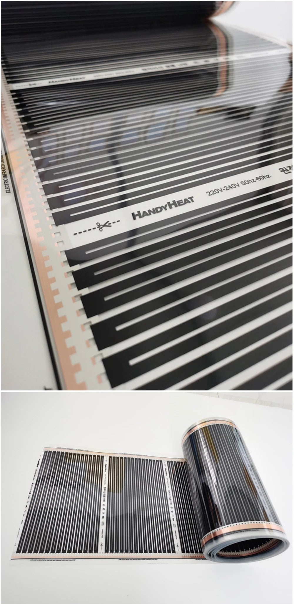 Hot Far Infrared Heating Film Electric Warm Floor System