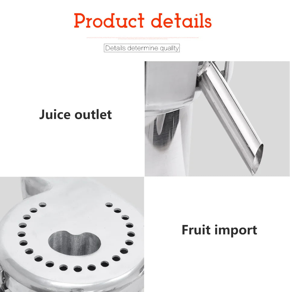 Xeoleo Commercial Stainless Steel Juicer