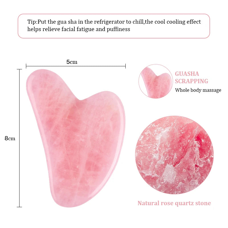 Rose Jade Gua Sha - Beauty Essential