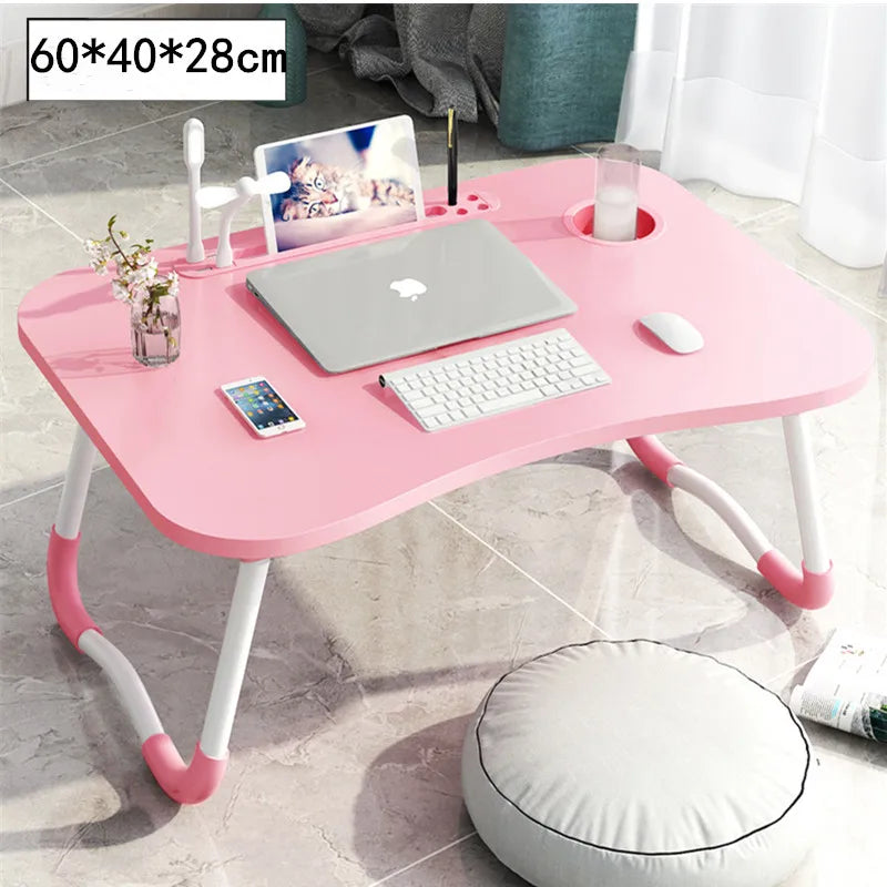 Folding Laptop Desk - Portable Bed & Sofa Companion