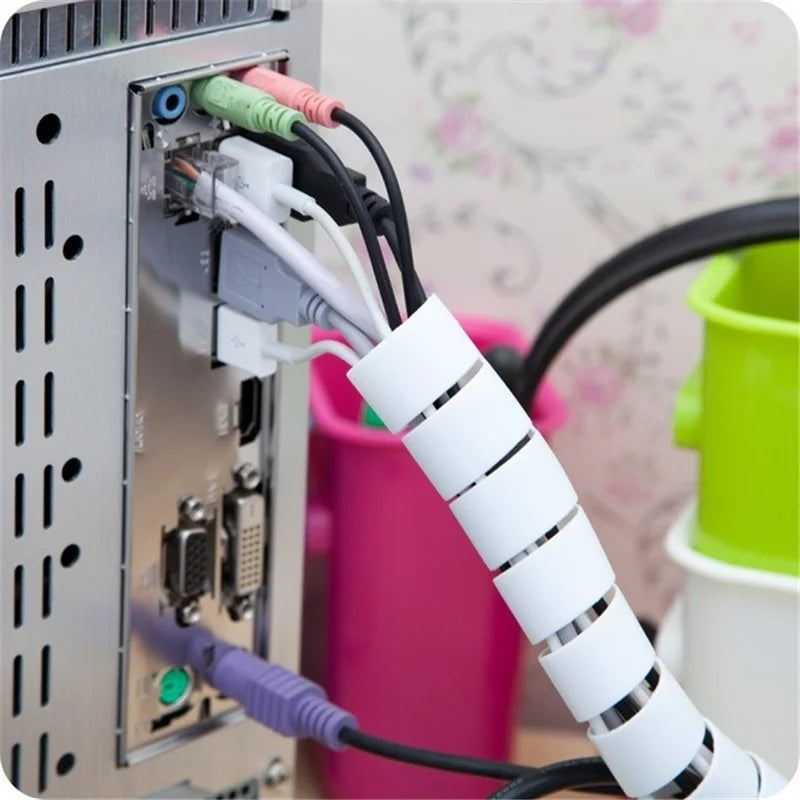 Flexible Spiral Tube Cable Organizer