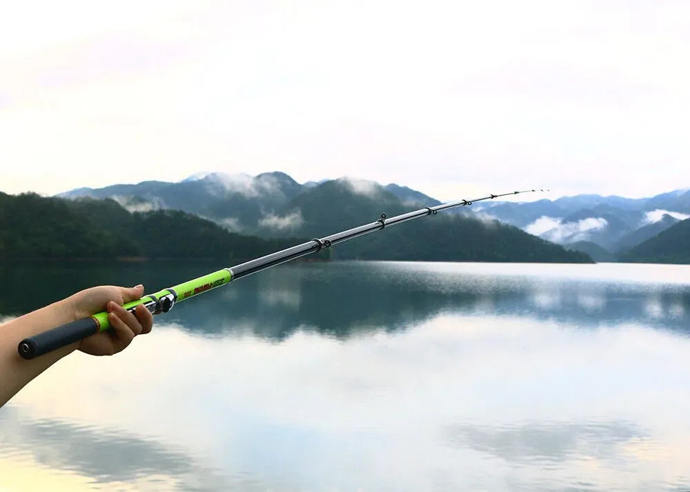 BAKAWA Ultralight Fishing Rod | Telescopic Carbon Fiber