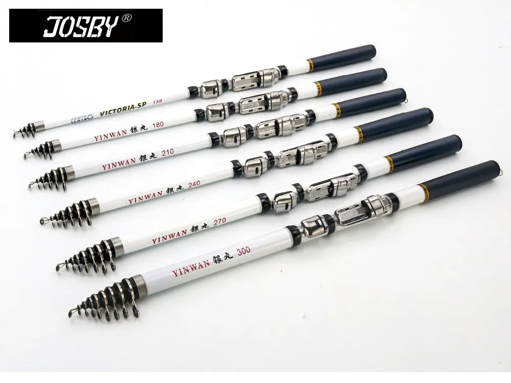 BAKAWA Ultralight Fishing Rod | Telescopic Carbon Fiber