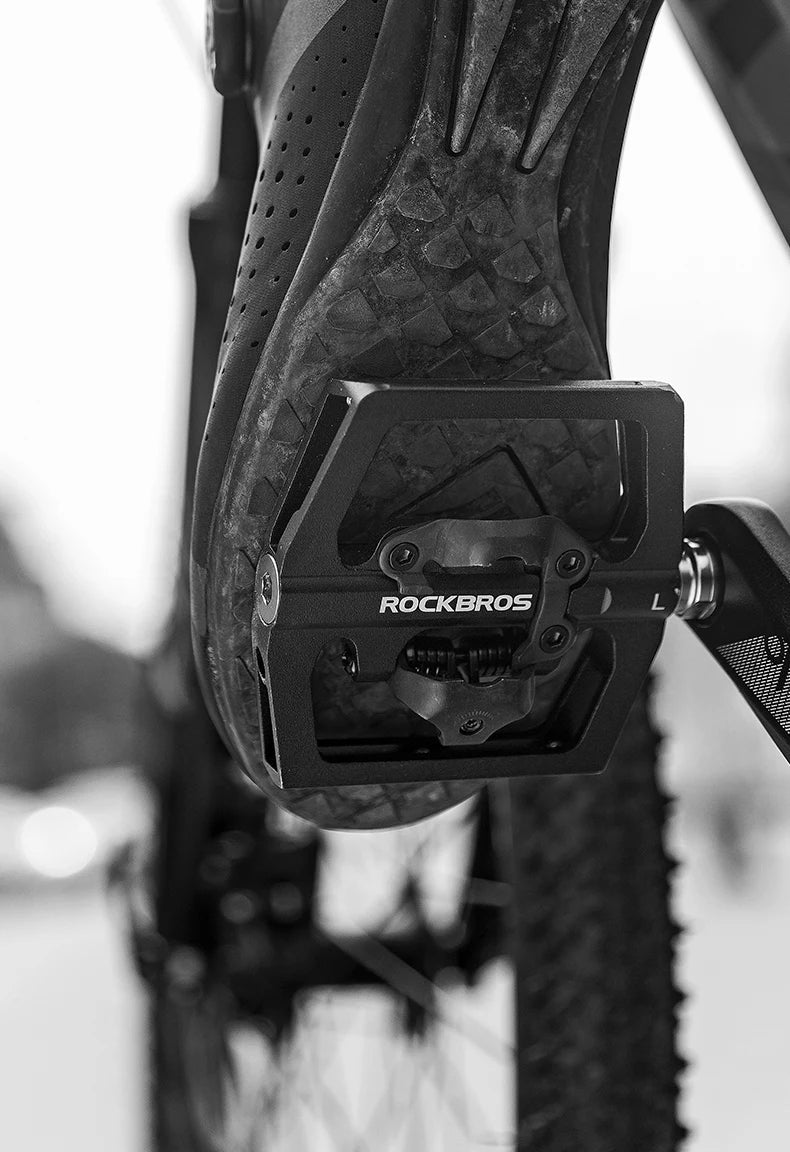 ROCKBROS Non-Slip Bicycle Pedals | Aluminum Alloy Flat Platform