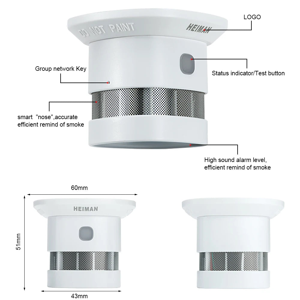 Fire Alarm System with Smoke Detector