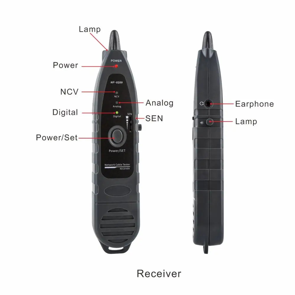 NOYAFA NF-8209 RJ45 Cable Tracker - Network Wire Tester