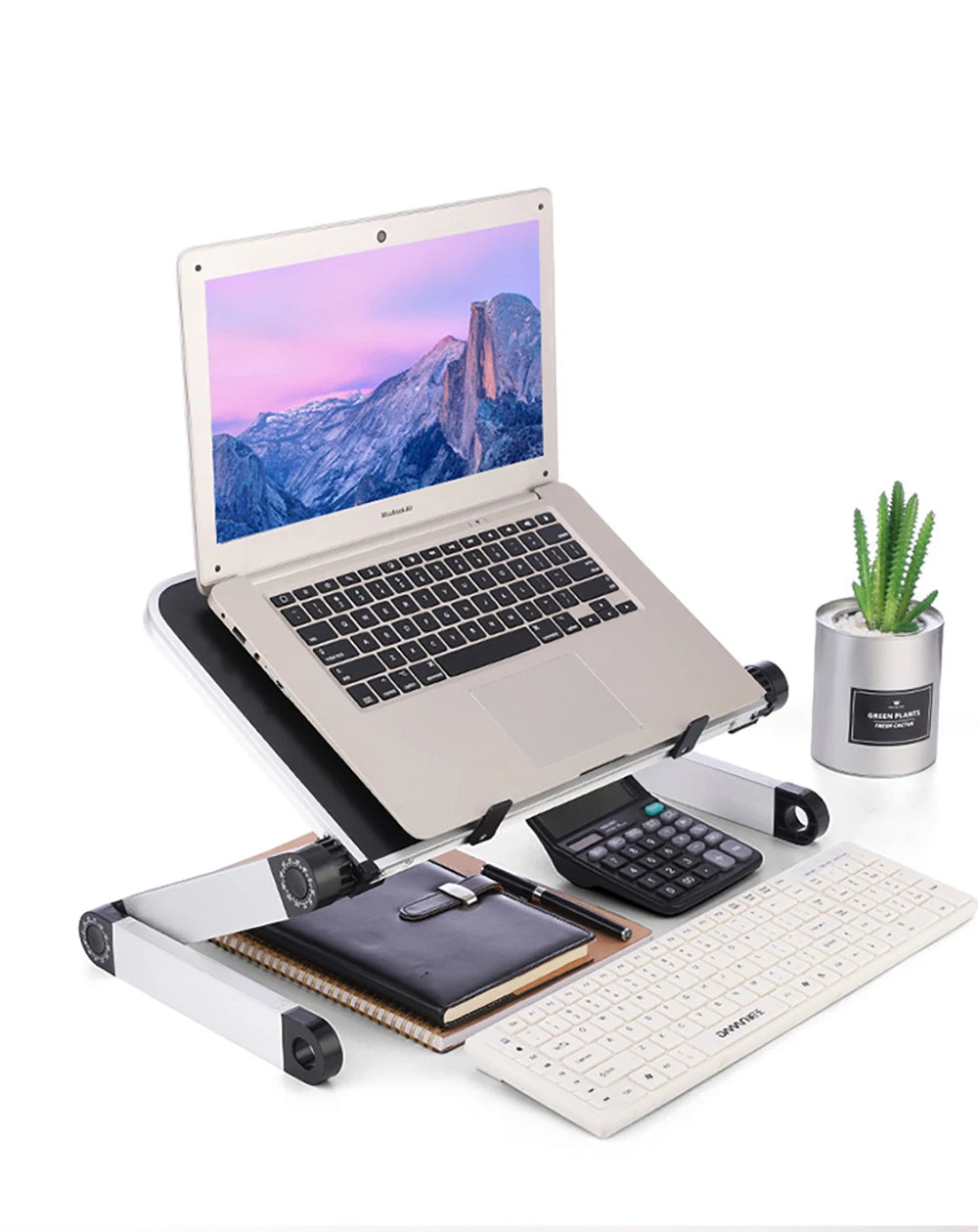 Portable Aluminum Laptop Desk - Ergonomic Lapdesk