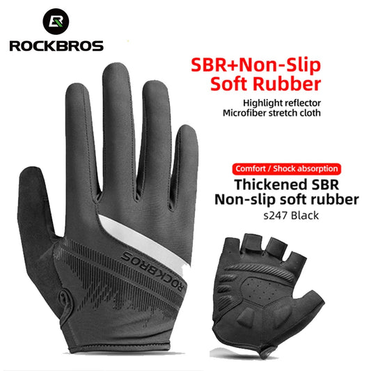 ROCKBROS Cycling Gloves | Breathable MTB Bike Gloves