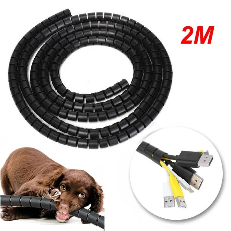 Flexible Spiral Tube Cable Organizer