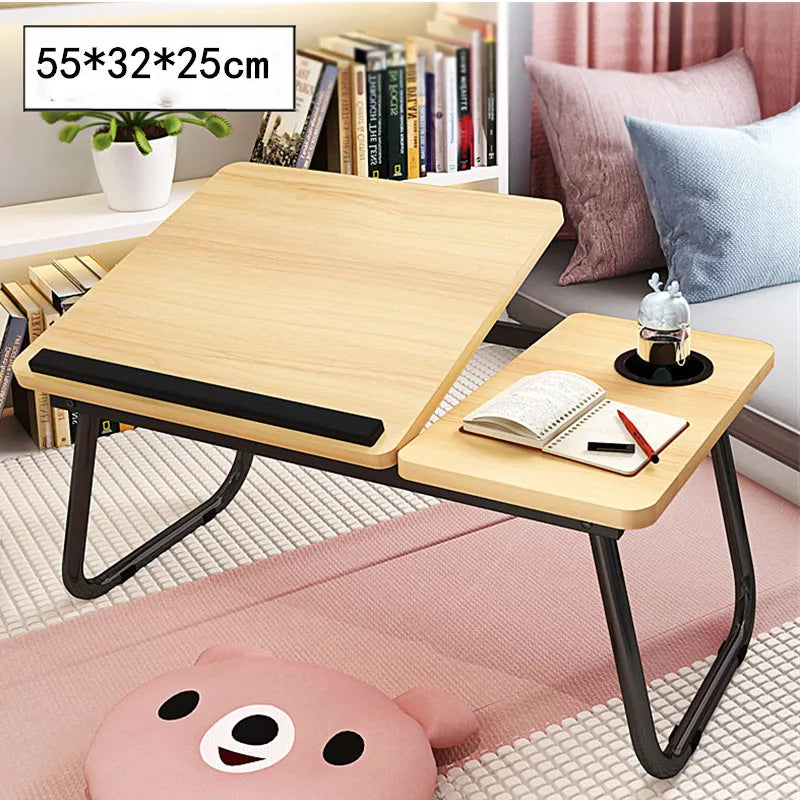 Folding Laptop Desk - Portable Bed & Sofa Companion