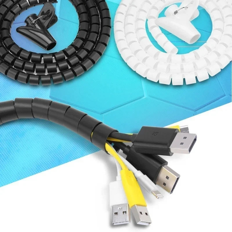 Flexible Spiral Tube Cable Organizer