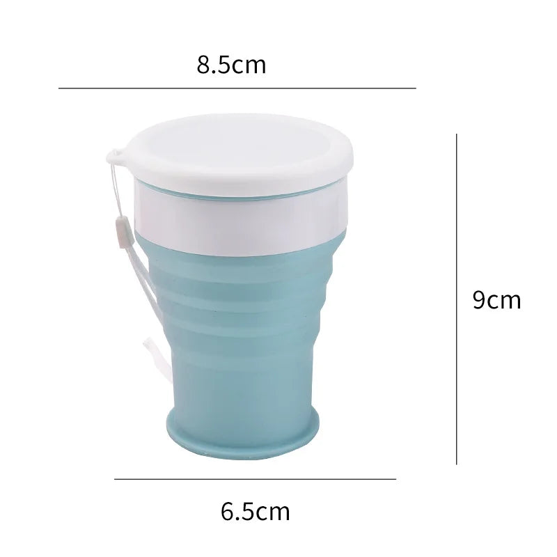 200ml Silicone Folding Camping Travel Mug