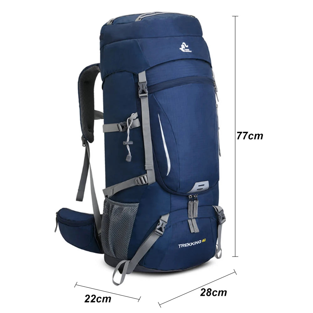 60L Hiking Mountaineering Backpack | Sport Outdoor Rucksack Bag