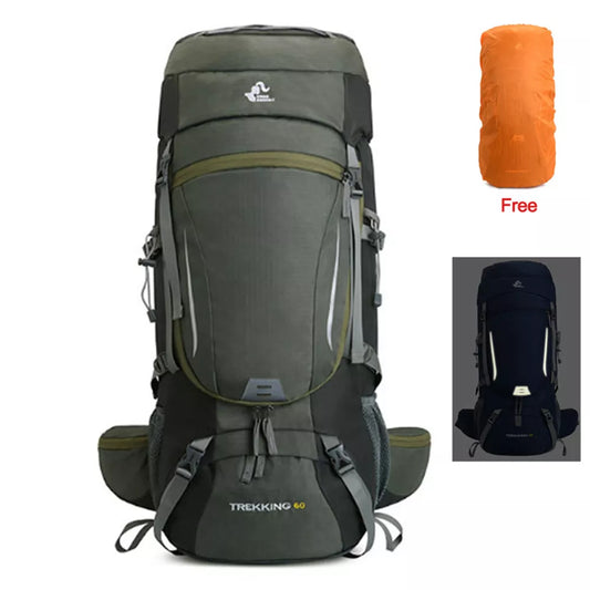 60L Hiking Mountaineering Backpack | Sport Outdoor Rucksack Bag