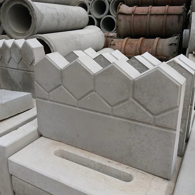 DIY Garden Building Fence Concrete Mold for Stone Frame Brick Making