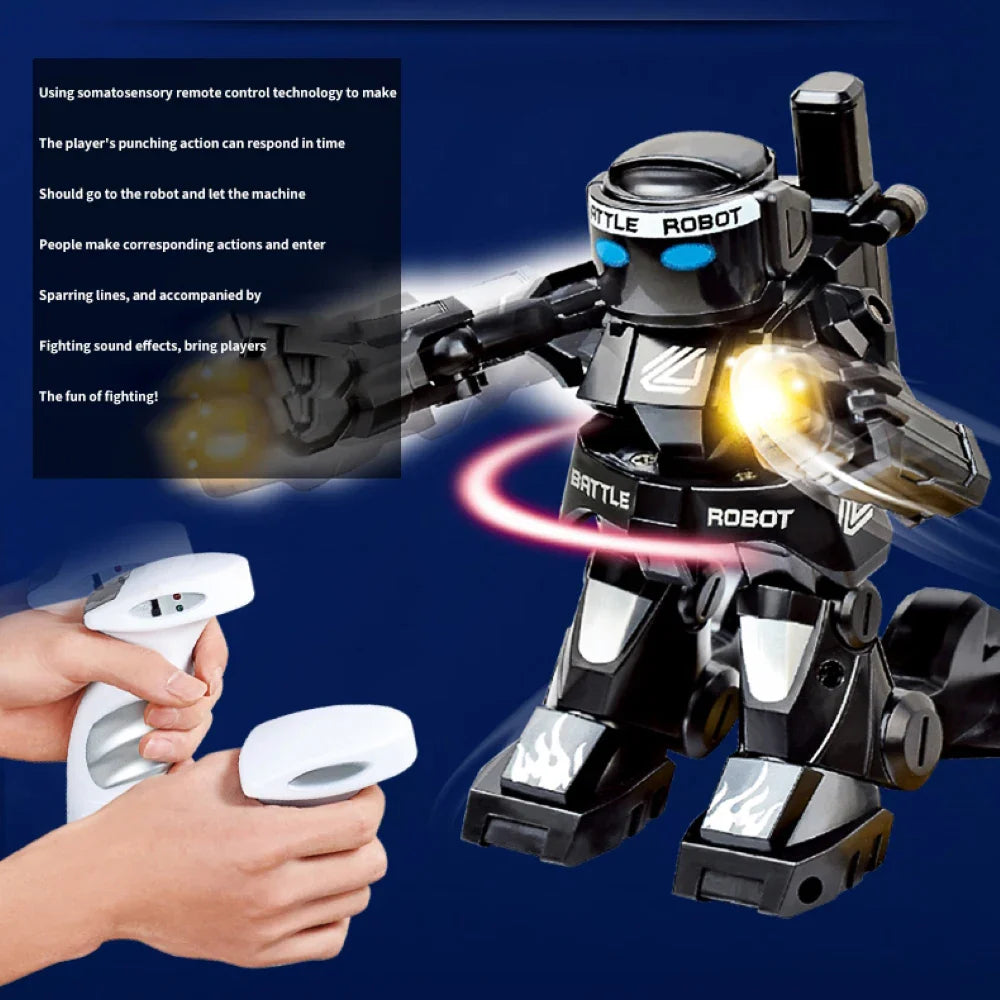 RC Robot Battle Boxing Toy