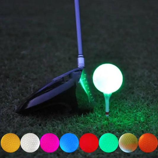 LED Night Training Golf Ball | Glow In Dark Practice Balls Outdoor Light