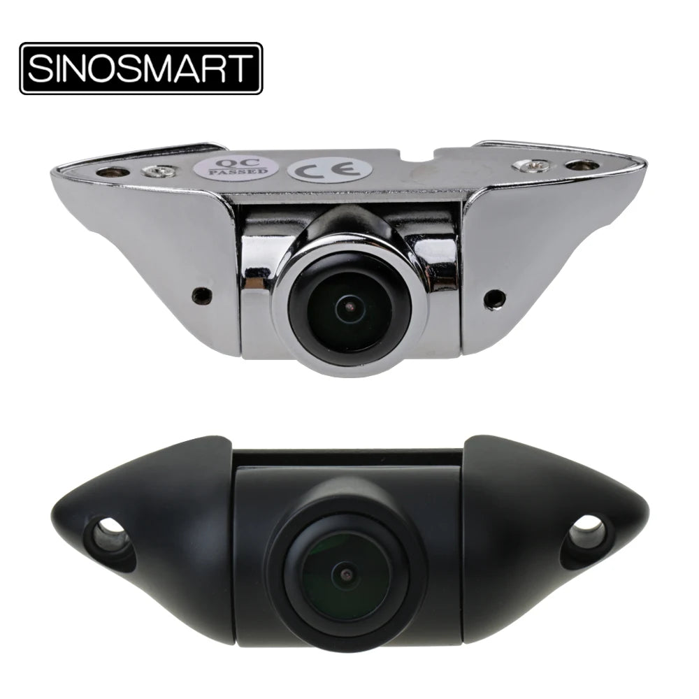 SINOSMART HD Universal Wired Parking Reverse Backup Camera with Adjustable Lens