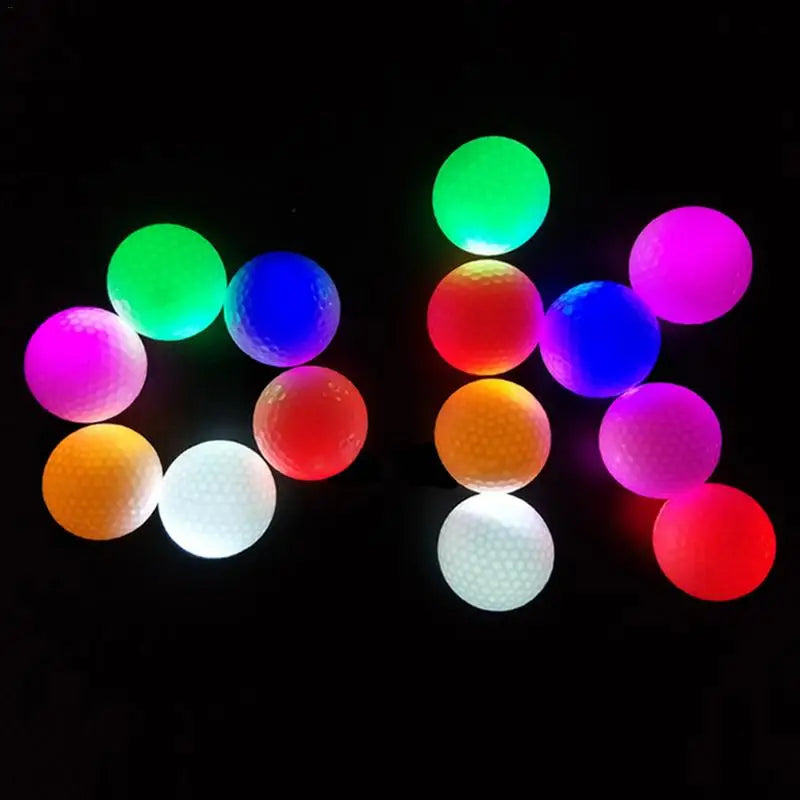 LED Night Training Golf Ball | Glow In Dark Practice Balls Outdoor Light