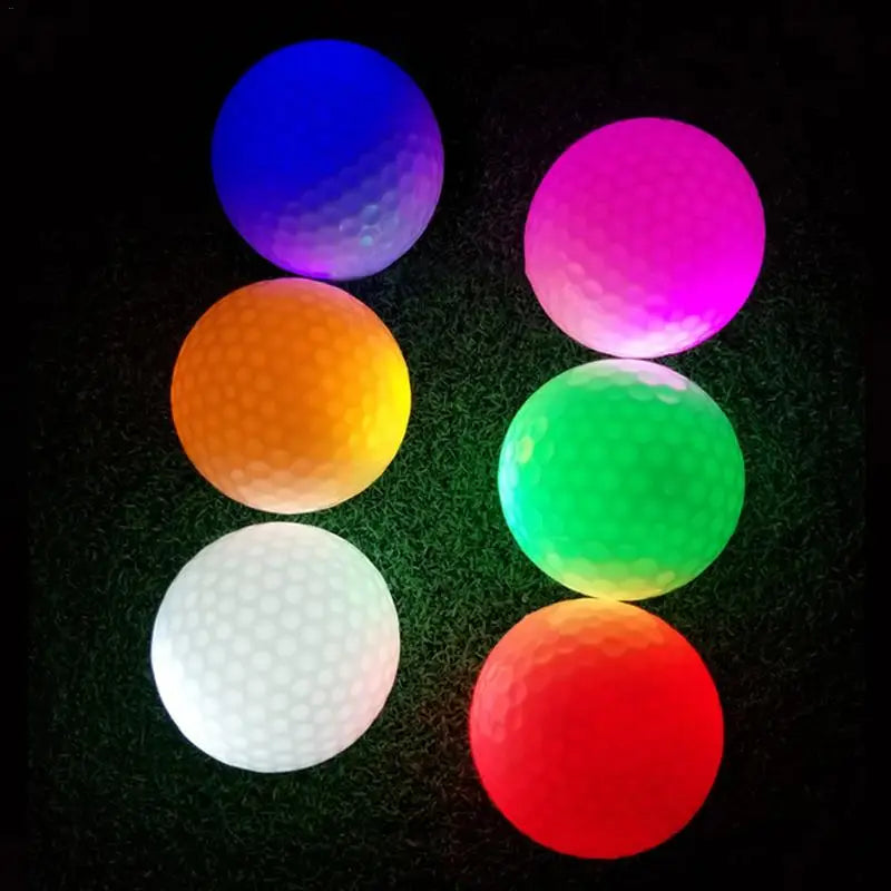 LED Night Training Golf Ball | Glow In Dark Practice Balls Outdoor Light