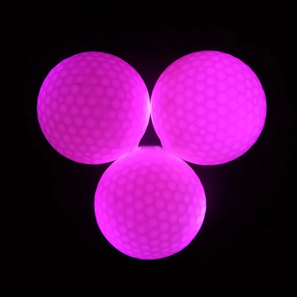 LED Night Training Golf Ball | Glow In Dark Practice Balls Outdoor Light