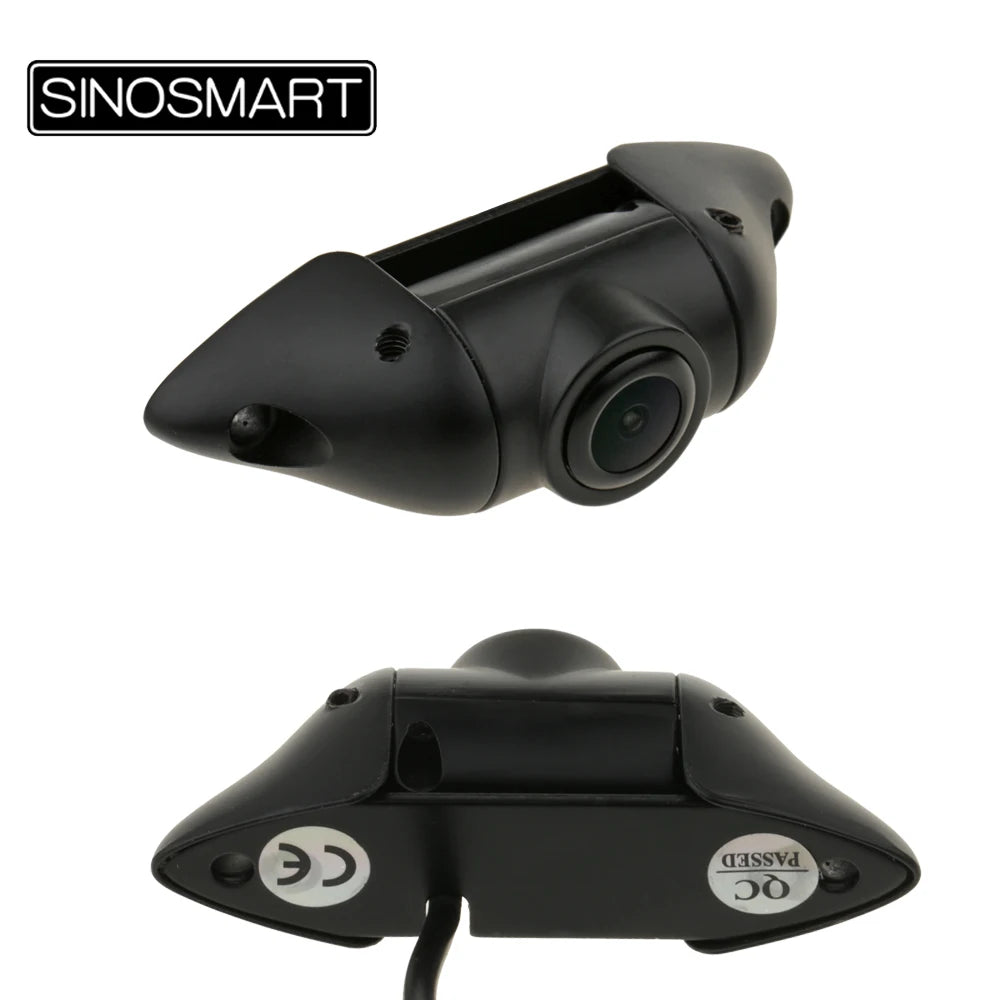 SINOSMART HD Universal Wired Parking Reverse Backup Camera with Adjustable Lens