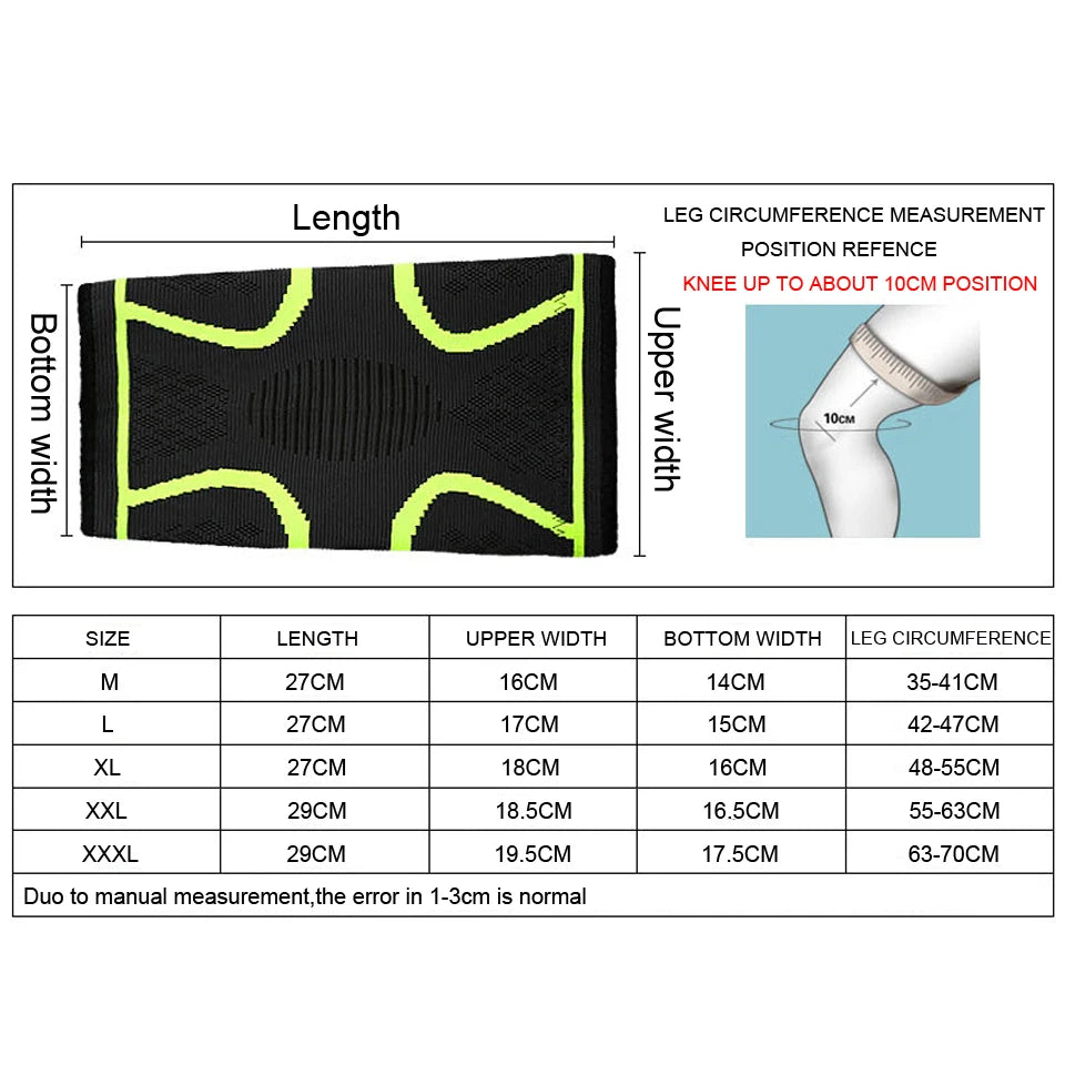 Fitness Running Cycling Knee Support Braces