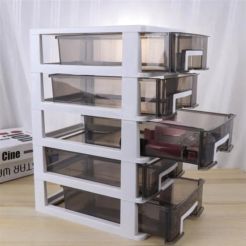 Desktop Plastic Organizer - Stackable Storage Drawers