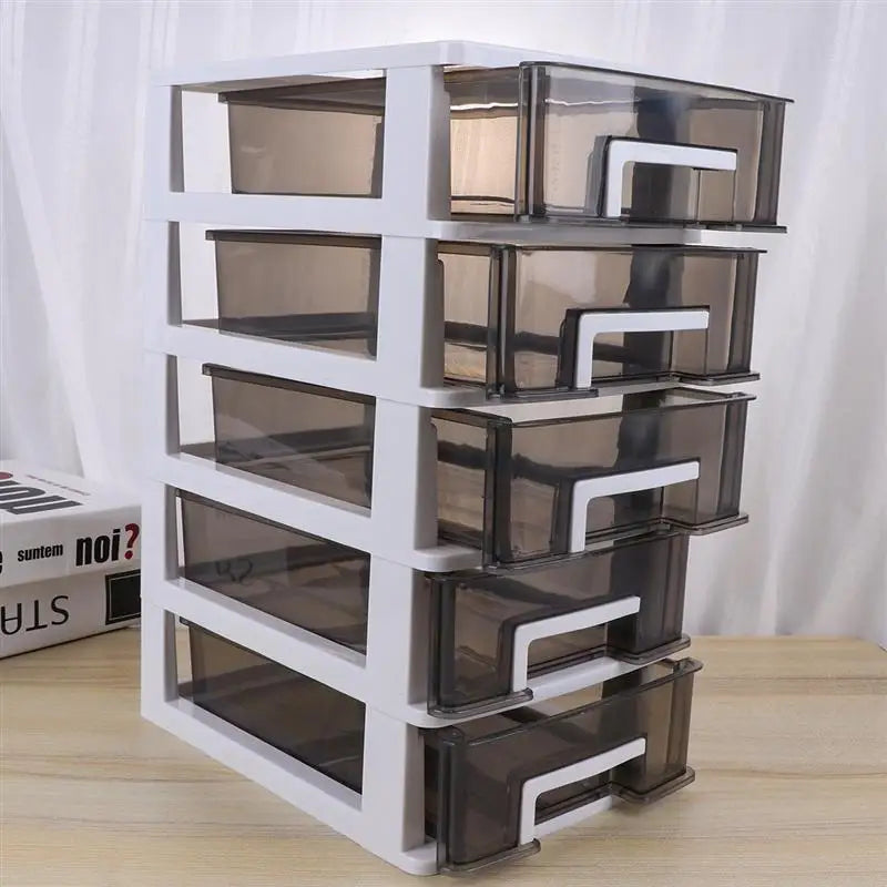 Desktop Plastic Organizer - Stackable Storage Drawers