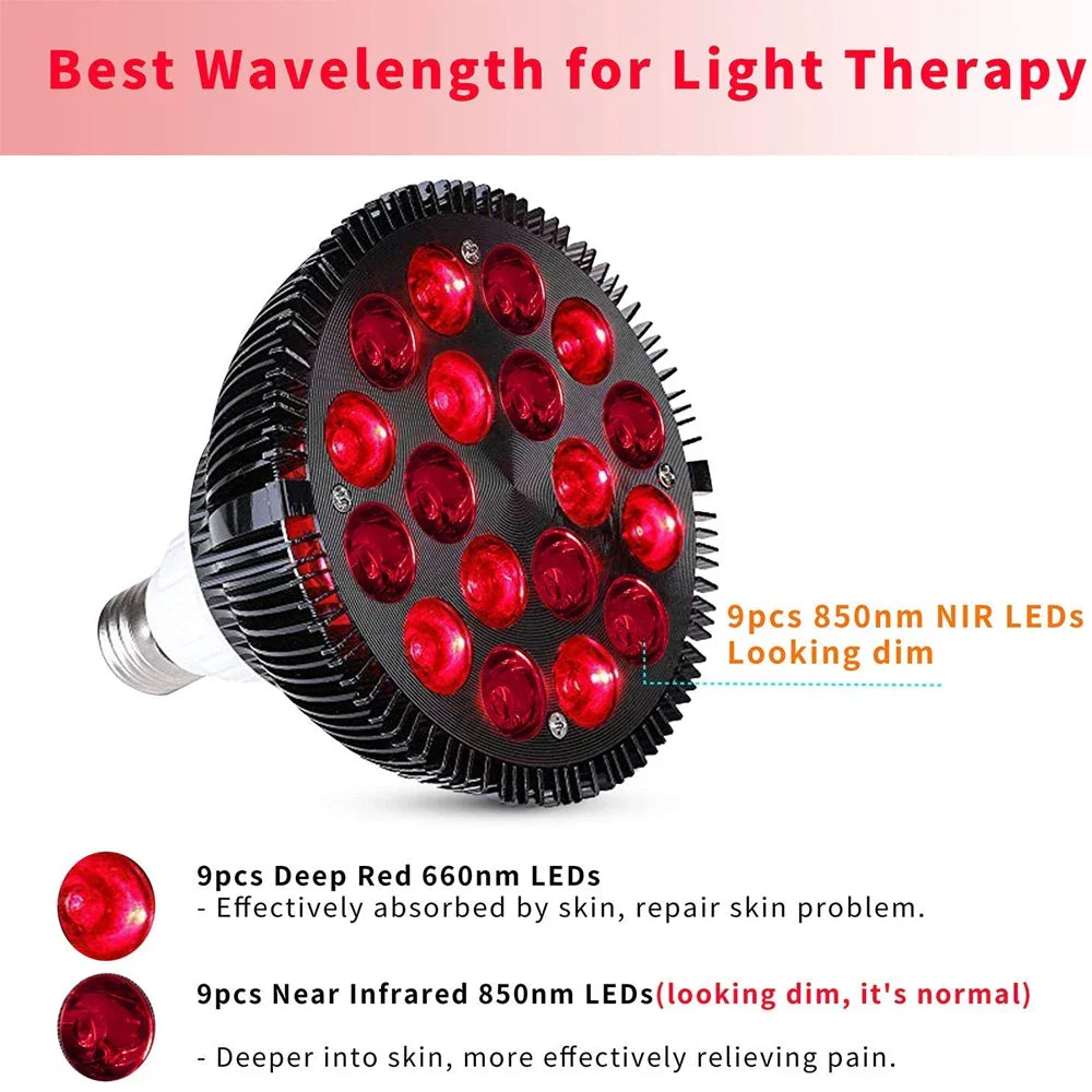 Red Light Therapy Lamp - Face & Body