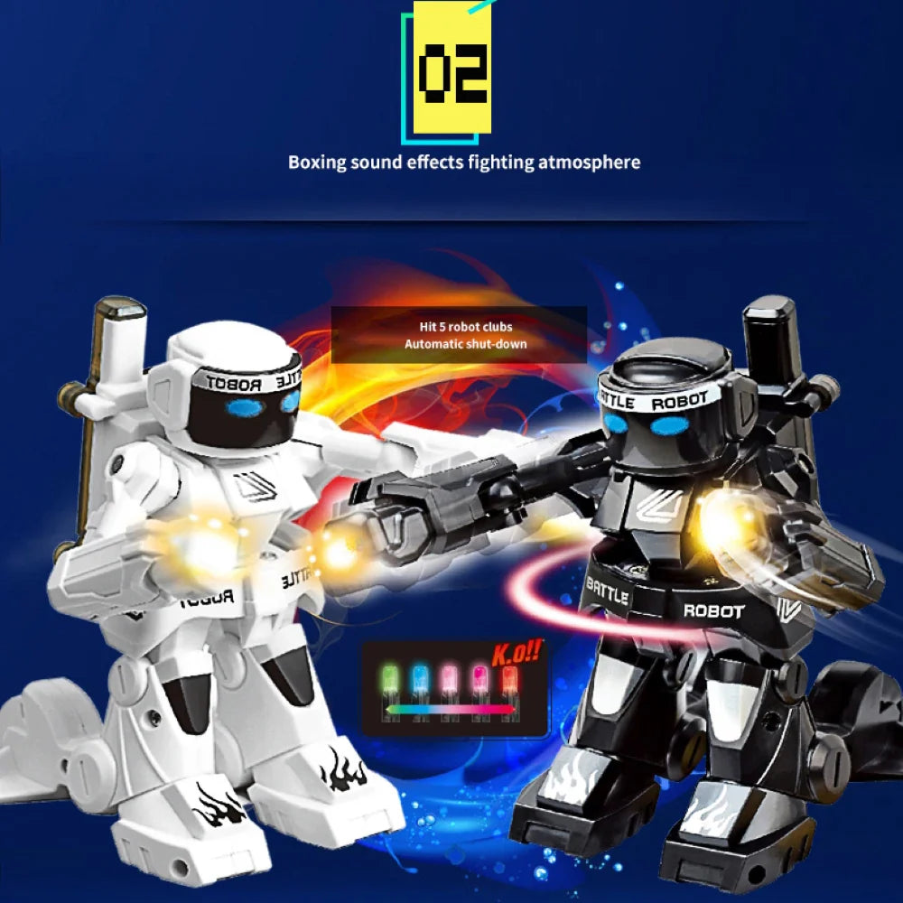 RC Robot Battle Boxing Toy