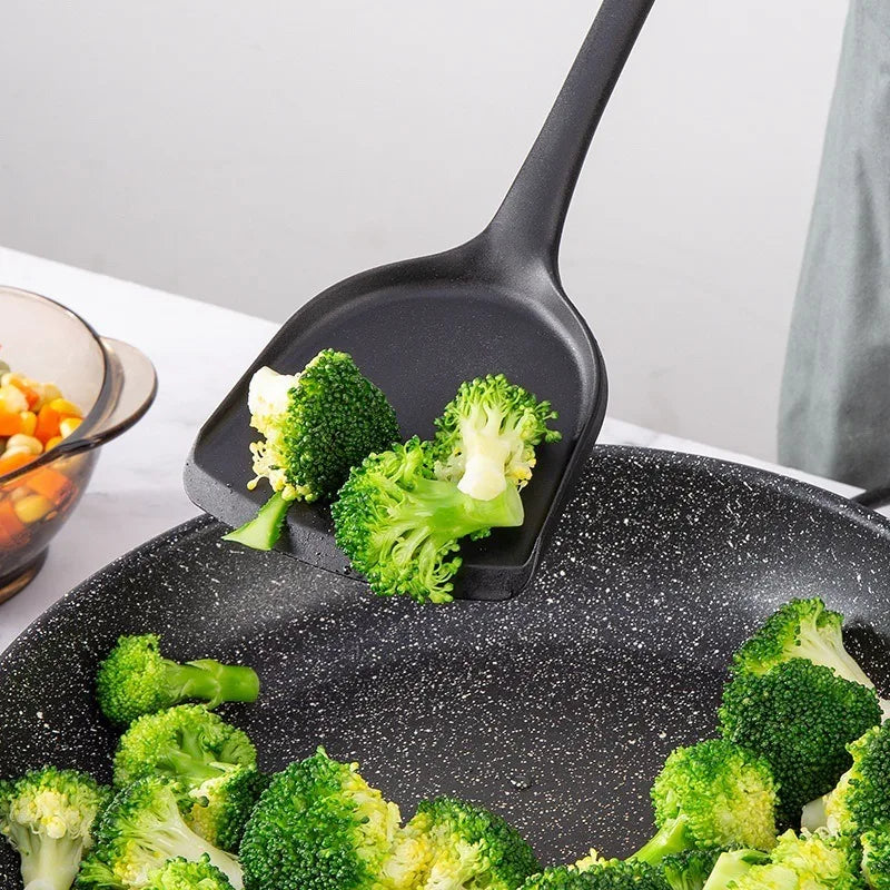 Black Silicone Kitchenware Set - Non-Stick Cooking Tools