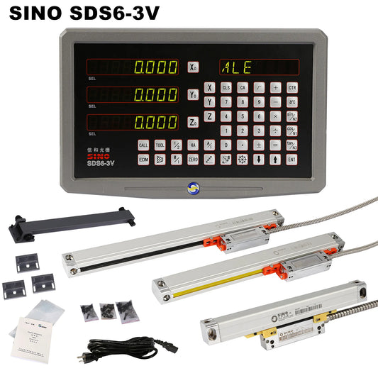 SINO SDS6-3V Metal Case DRO