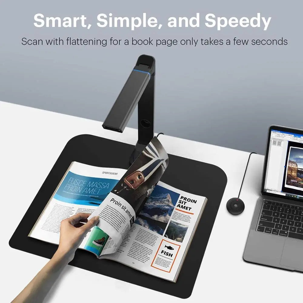 Portable High-Def Document Scanner
