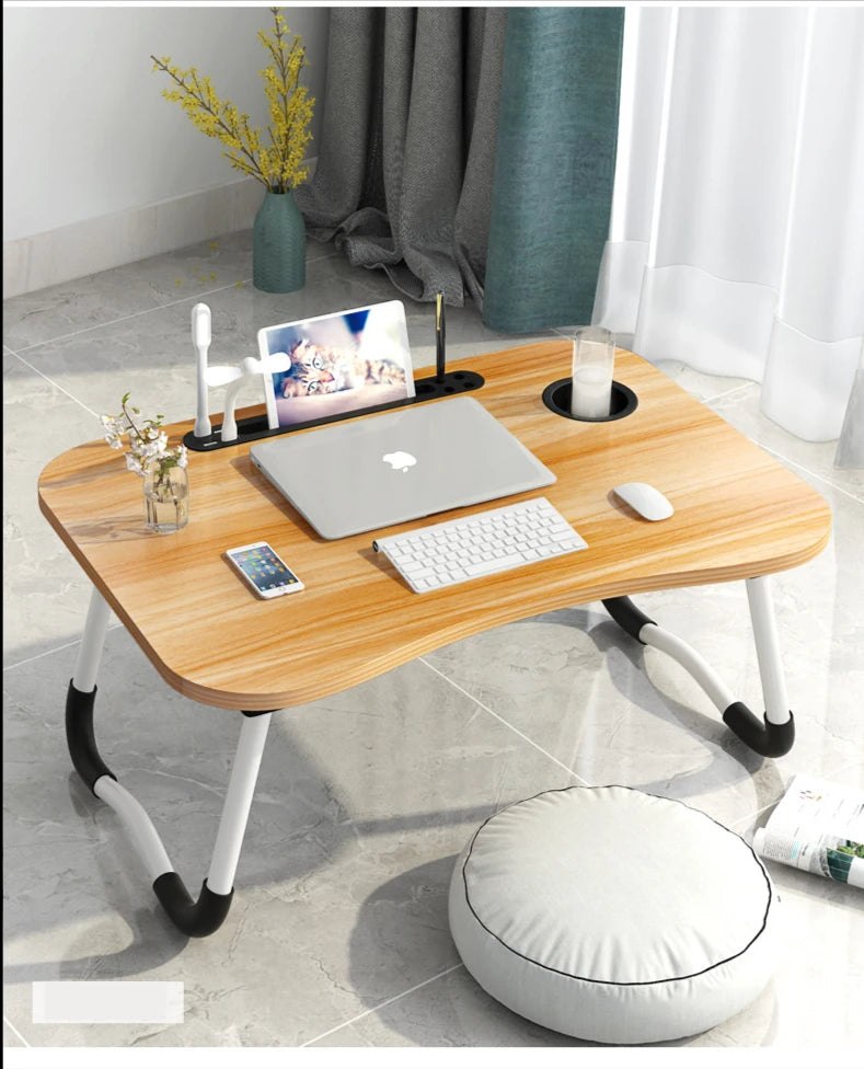 Folding Laptop Desk - Portable Bed & Sofa Companion