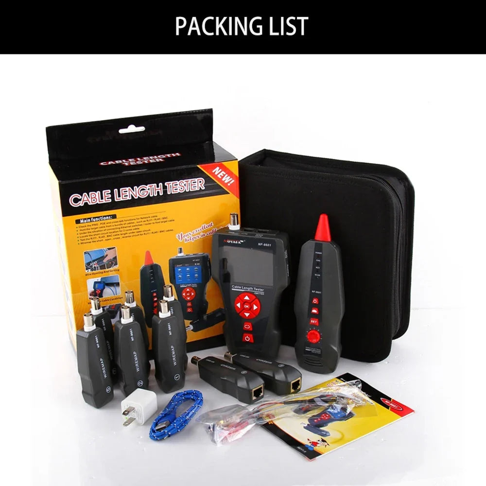 Original Noyafa NF-8601W Multifunction Network Cable Tester