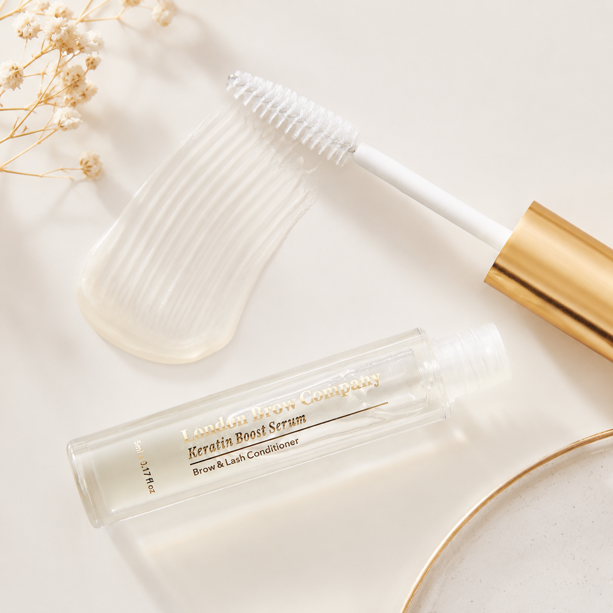 Keratin Brow & Lash Boost Serum – Daily Nourishment for Laminated Brows & Lifted Lashes