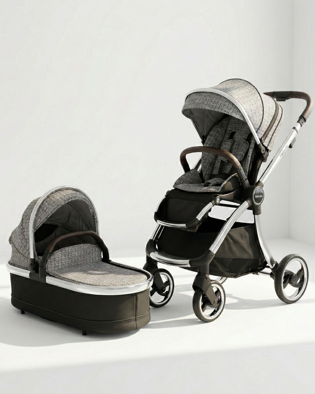 Nebula Pushchair Bundle - 5 Piece Set - Paris Signature