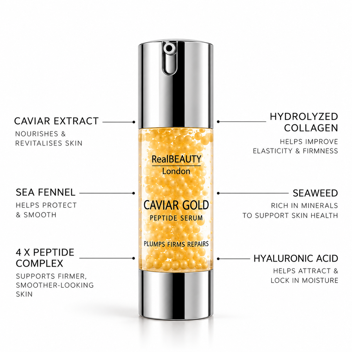 Caviar Gold Peptide Face Serum