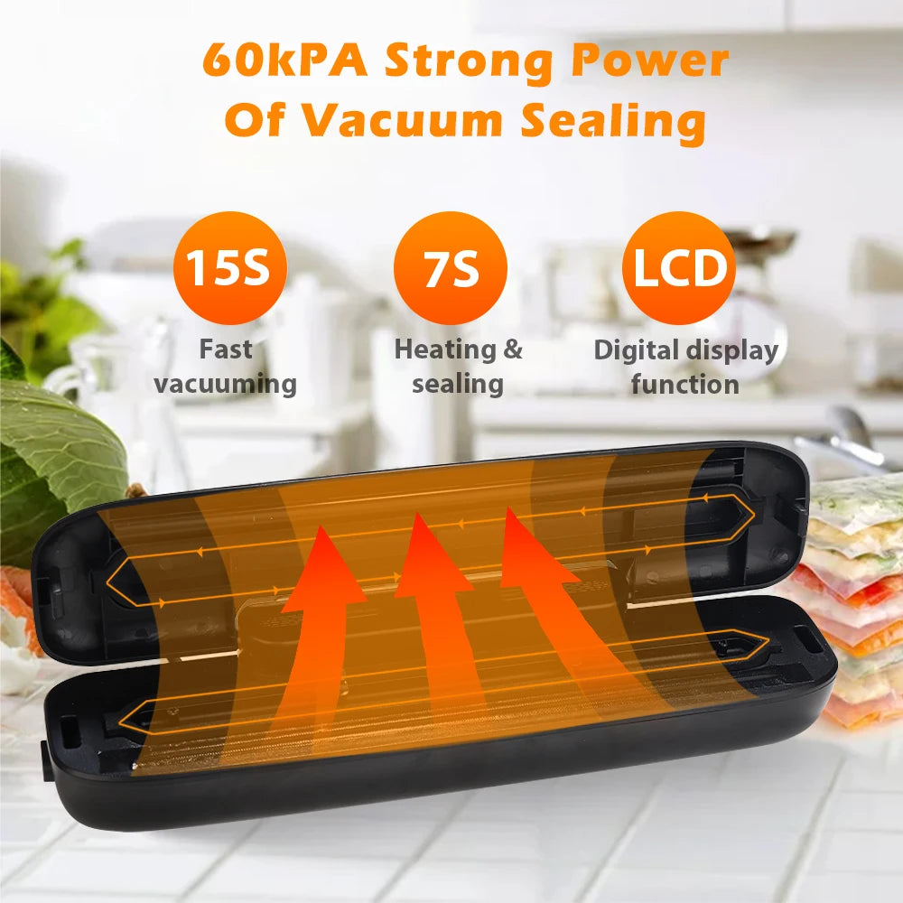 Low Noise Electric Food Vacuum Sealer