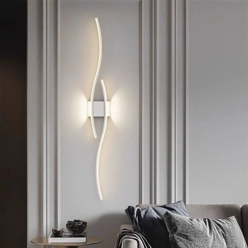 Minimalist LED Wall Lamps - Elegant Bedroom Décor