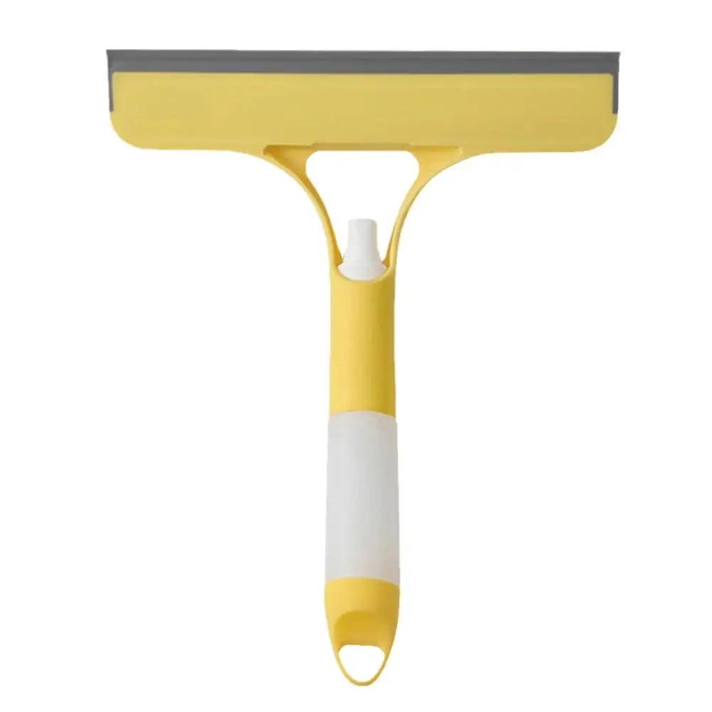 Double Sided Water Jet Shower Squeegee Glass Window Cleaning Accessories Rubber Wiper for Tiles Shower Doors Bathroom Mirrors