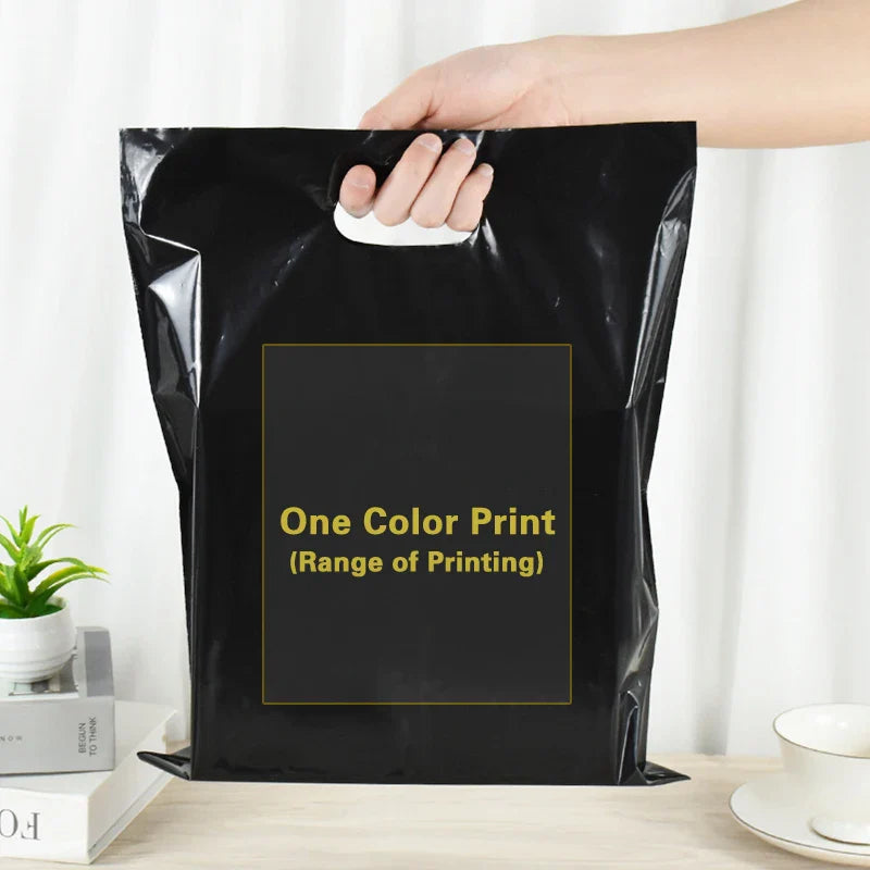 Customized Logo Print Advertising Gift Bags (200Pcs/lot)