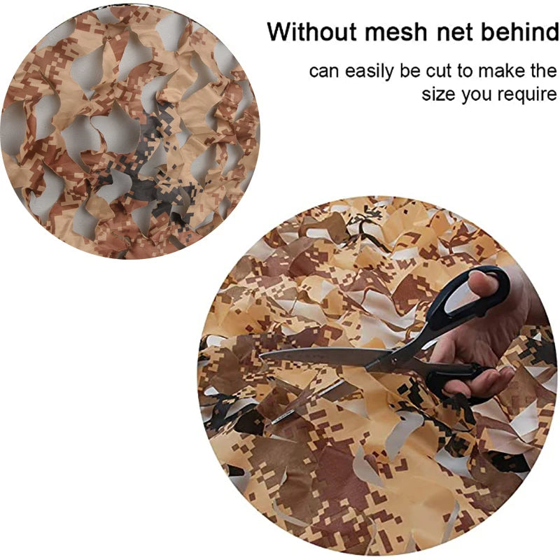 Camo Netting | Wide Camouflage Net for Decoration